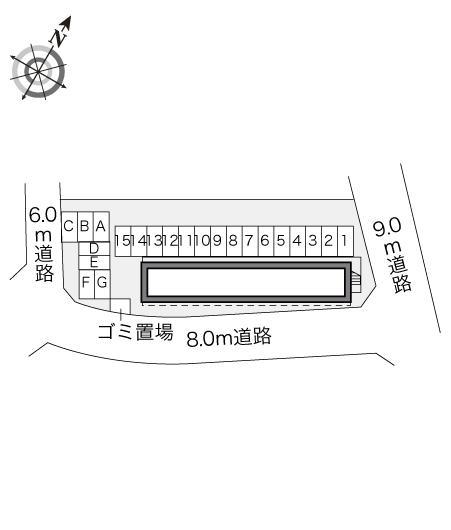 エスペランサ(19386)の駐車配置図