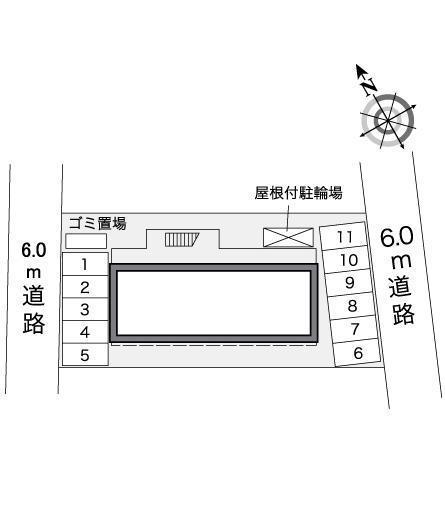 サンライズ(25370)の駐車配置図