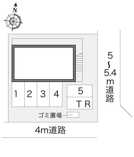 メゾン・ド・開成(13929)の駐車配置図