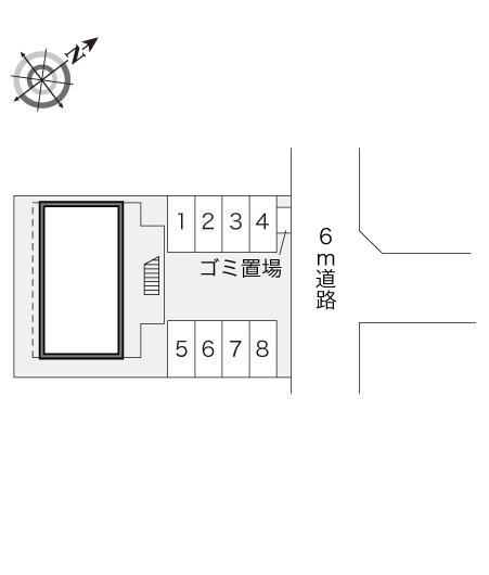 シンシア(15335)の駐車配置図
