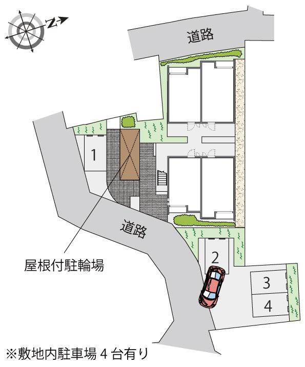 クレイノゾーンウイングソード(55961)の駐車配置図