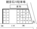 観音石川駐車場の駐車場
