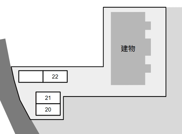 ＬｕｍｉｅｒｅⅡの駐車配置図