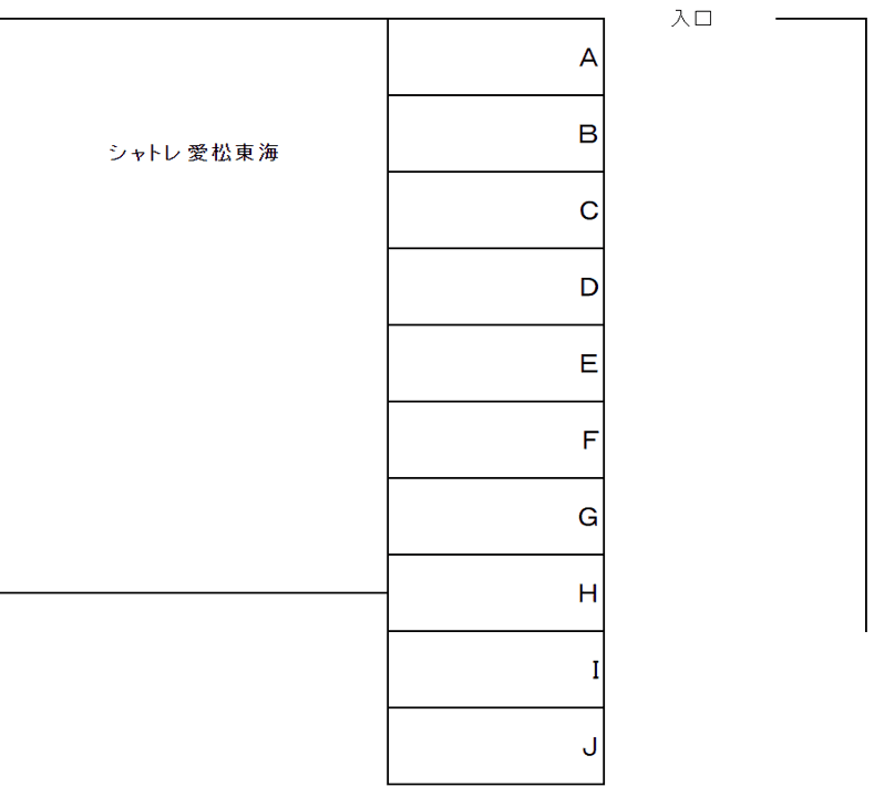 000119の駐車配置図