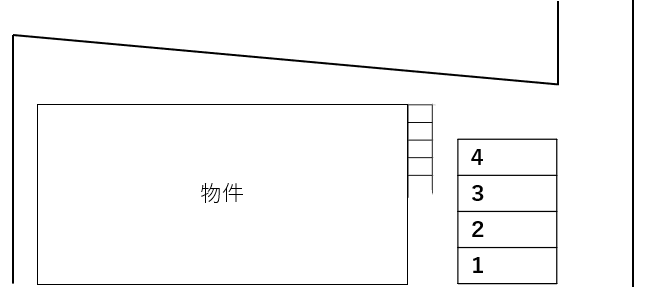 辻堂フローラの駐車配置図