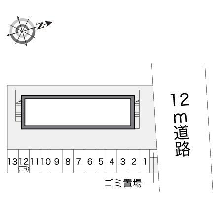 英(12271)の駐車配置図