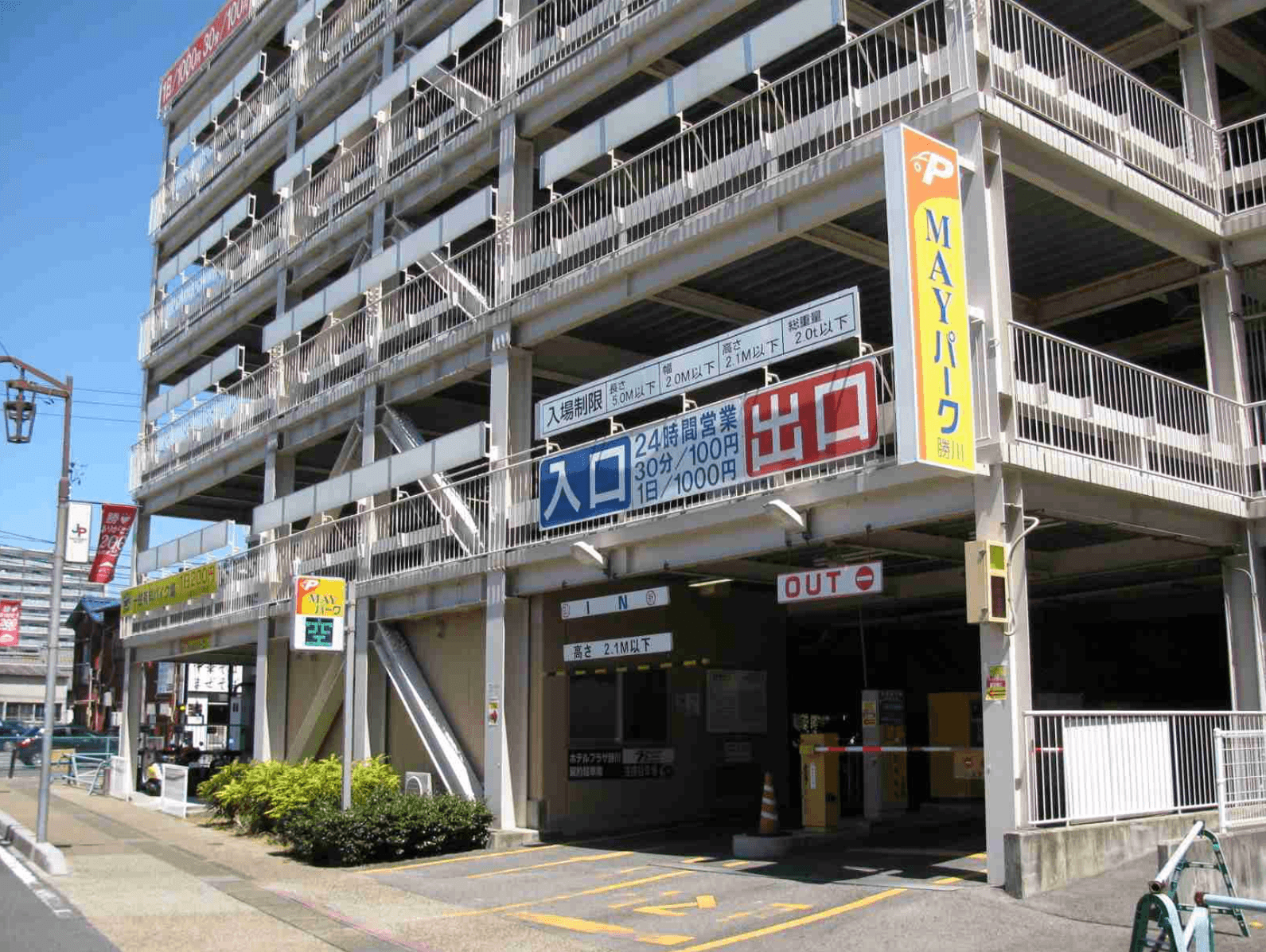 MAYパーク勝川の外観・駐車場イメージ1枚目