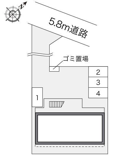 ＷＩＮ(22818)の駐車配置図