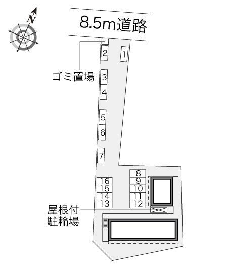 リフレクス(33502)の駐車配置図