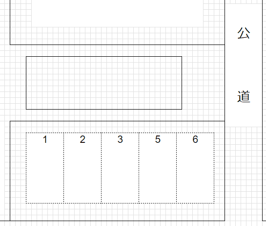 F’sパーキング寺島町第二の駐車配置図