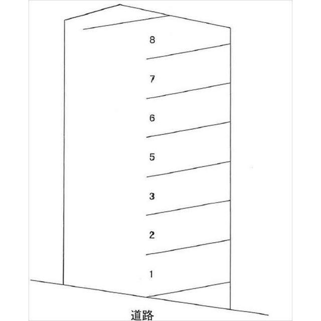 Ａパーキングの駐車配置図