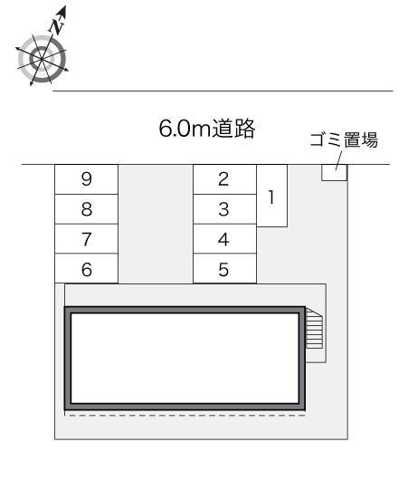 Ａ＆Ｋ(21547)の駐車配置図