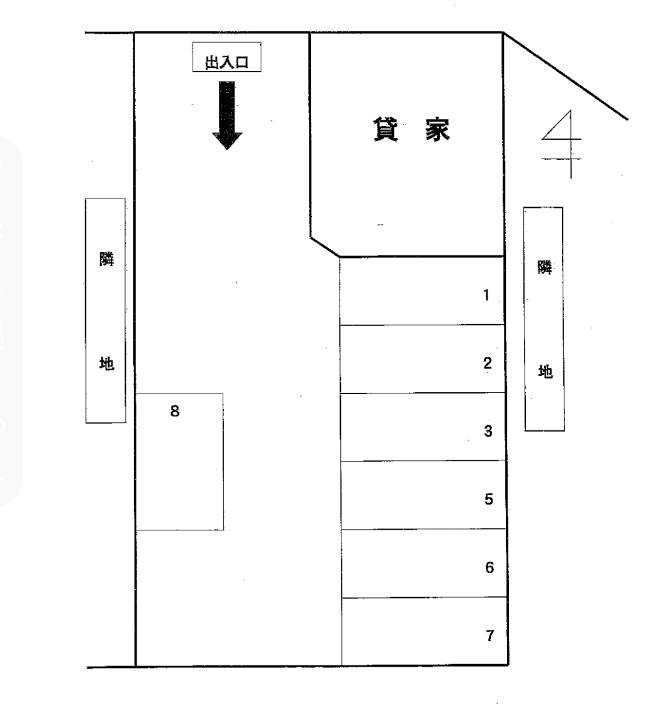 ３１０の駐車配置図