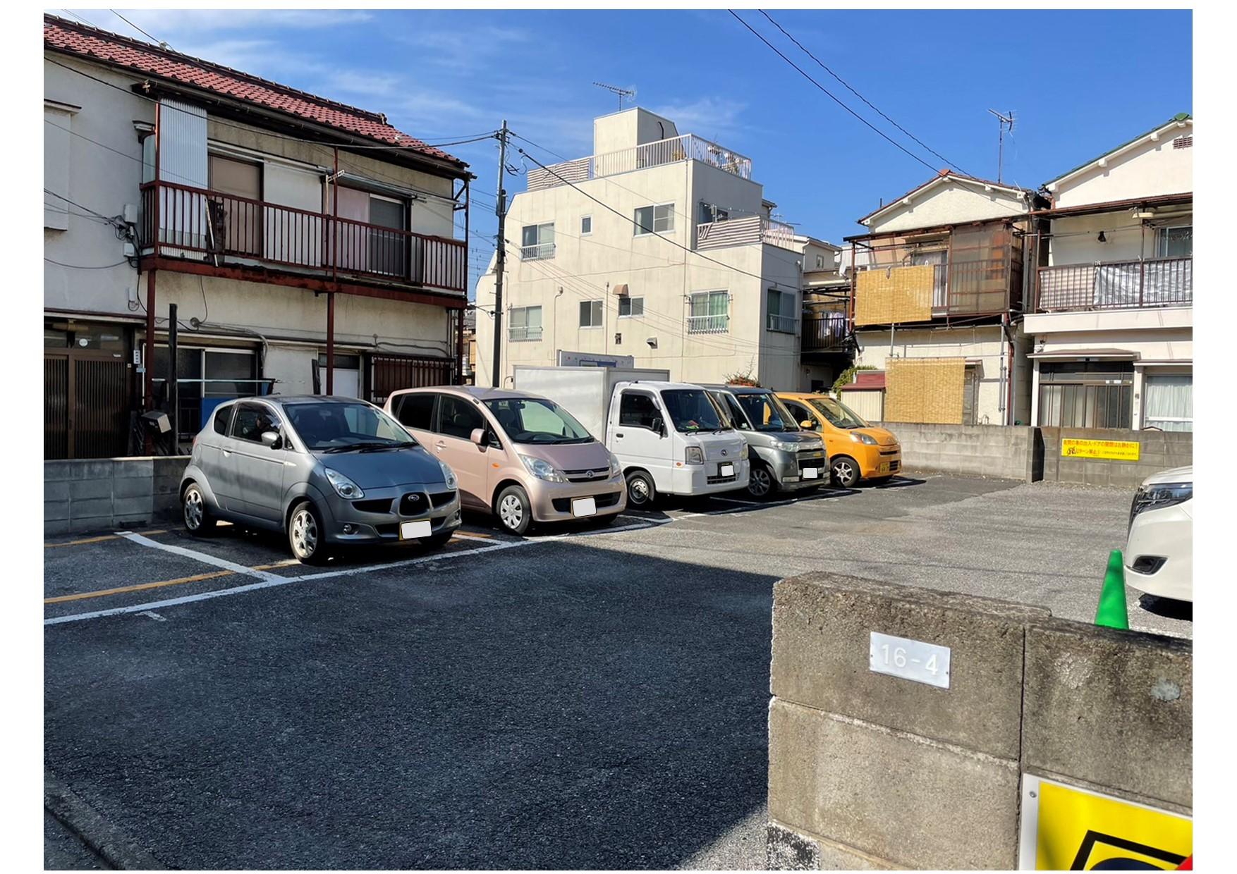 トモユキ東尾久月極駐車場3の外観・駐車場イメージ1枚目