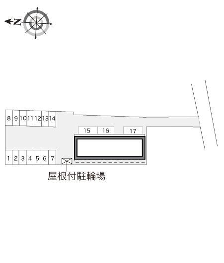 アイソトープ(10297)の駐車配置図