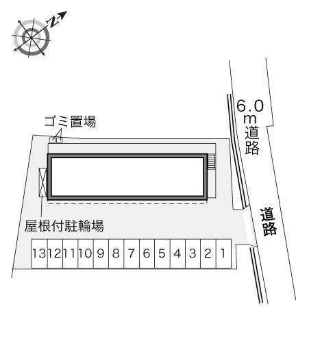 サニーコート(28401)の駐車配置図