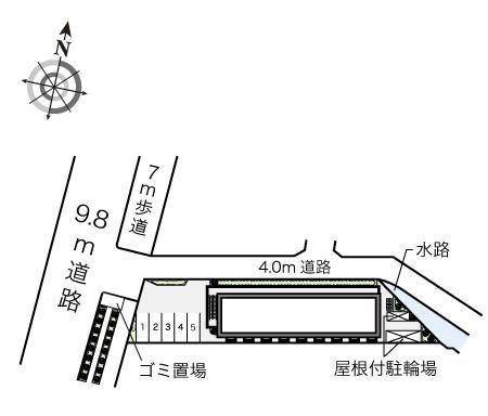 マ・メゾン(14214)の駐車配置図