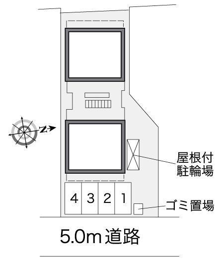ＫＡＮＯＫＯⅡ(38557)の駐車配置図