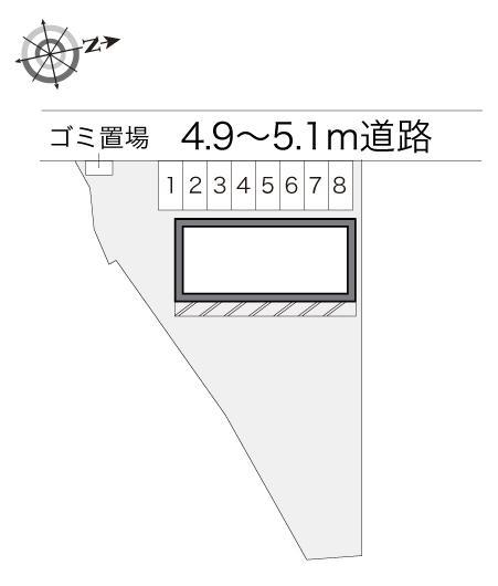 リベイラ　ＤＯＩ(20475)の駐車配置図