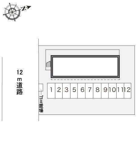 アルテ(16875)の駐車配置図