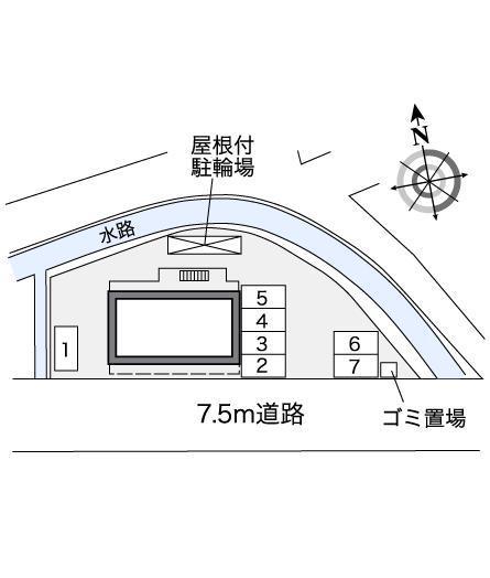アーバン(36387)の駐車配置図