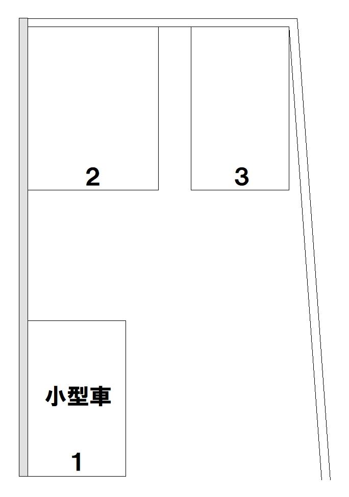 田柄5-28パーキングの駐車配置図