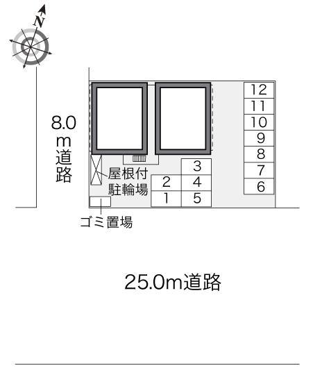 宮本(28525)の駐車配置図