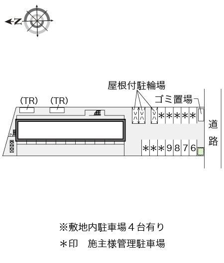 ソレイユⅡ(15930)の駐車配置図