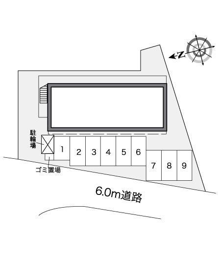 国屋(26278)の駐車配置図