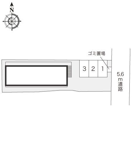 ＺＥＺＥ(18074)の駐車配置図