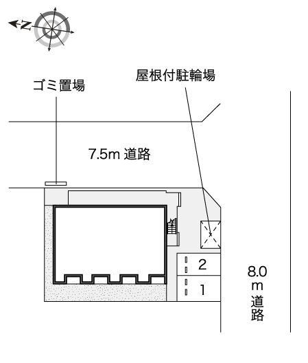 レクエルドＫＹ(52740)の駐車配置図