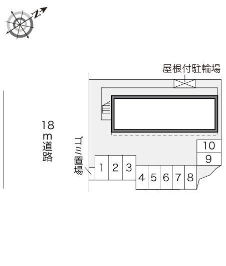 セルリアン箱森(16951)の駐車配置図