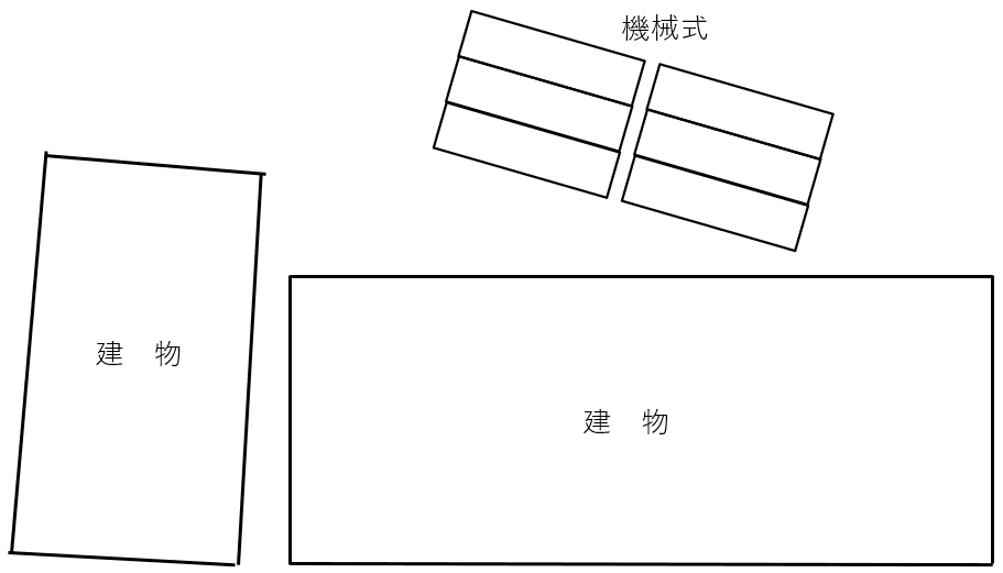 ライフレビュー大磯の駐車配置図