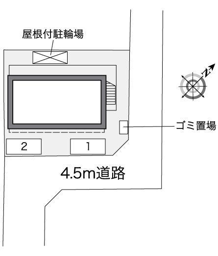 ドリームＫⅡ(25084)の駐車配置図