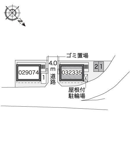 イルニードⅡ(32335)の駐車配置図