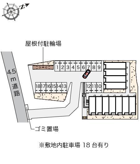 ＹＡＭＡＤＡⅡ(55323)の駐車配置図