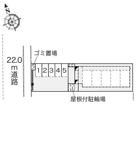 オリーブ(40768)の駐車配置図