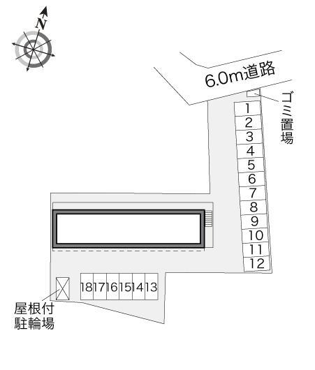 シャトー大塚(29332)の駐車配置図