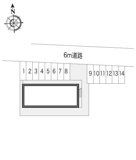 ドリーム(13136)の駐車配置図