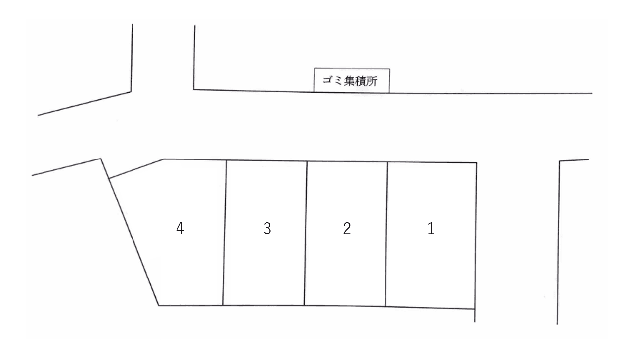 駒井パーキングの駐車配置図