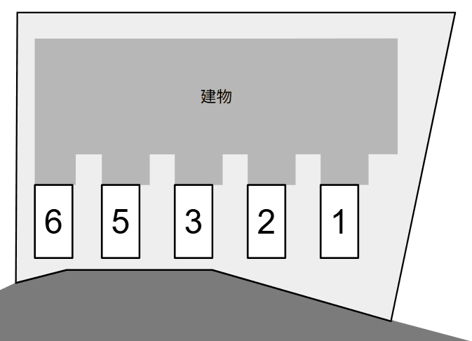 エクセルハイツ Ｎの駐車配置図