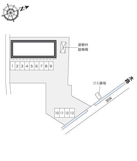すずらん(29168)の駐車配置図