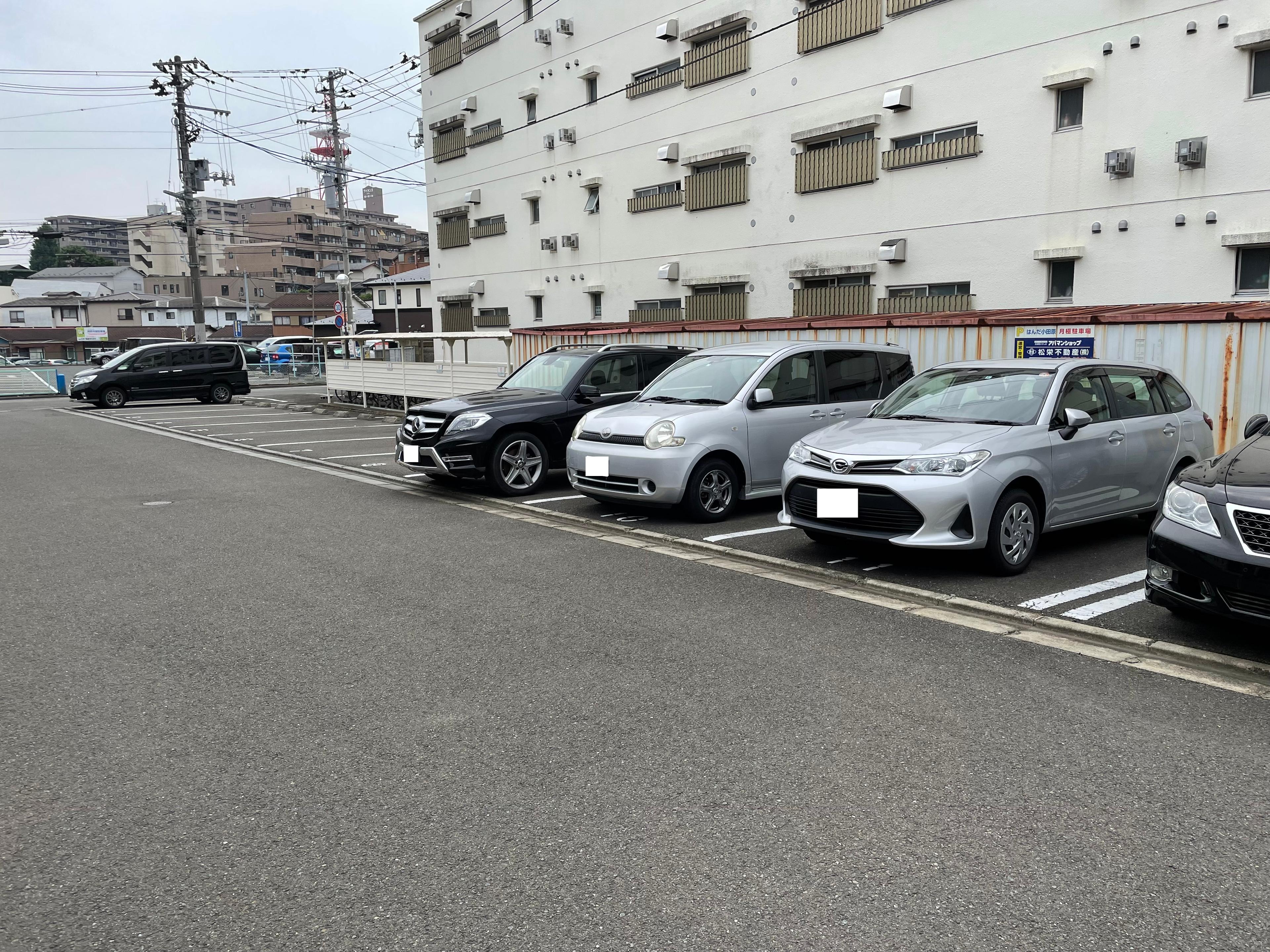はんだ小田原月極駐車場の外観・駐車場イメージ1枚目