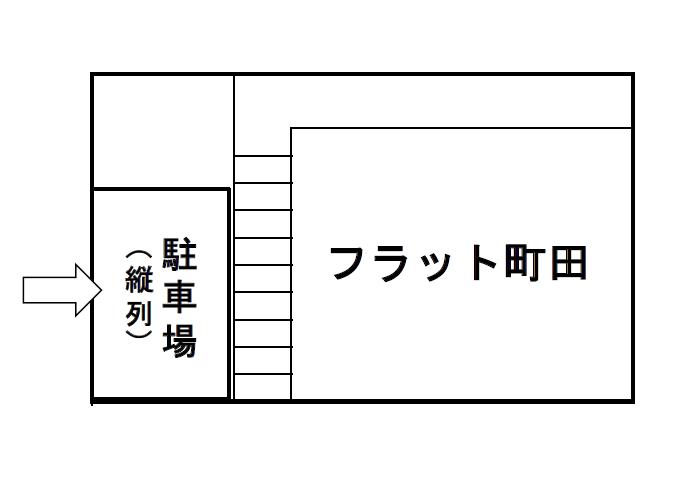 フラット町田駐車場の駐車配置図
