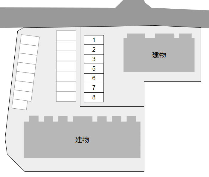 Ｍｏｎ　Ｒｅｖｅ別駐車場の駐車配置図