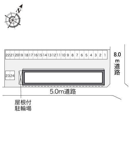 レミナール並木(29158)の駐車配置図