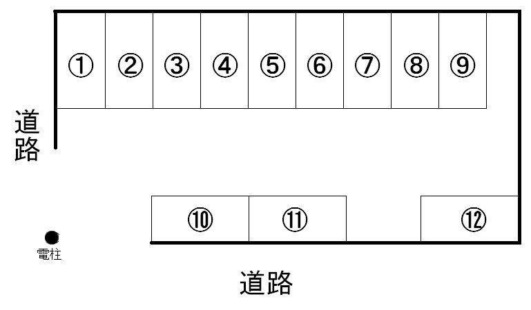 ｵｰﾄ･ｽｸｳｪｱｰ日之出の駐車配置図