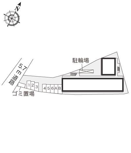 フォレストⅡ(19541)の駐車配置図