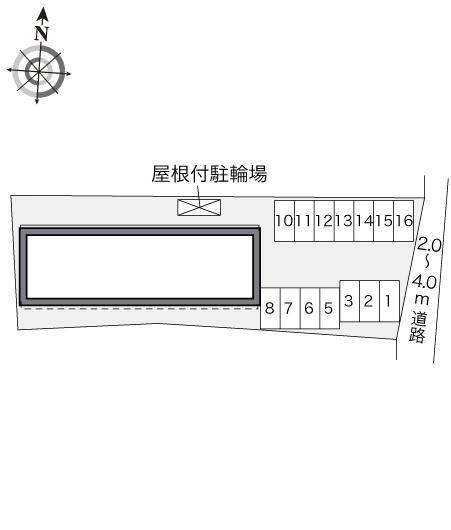サン秋竹(29475)の駐車配置図
