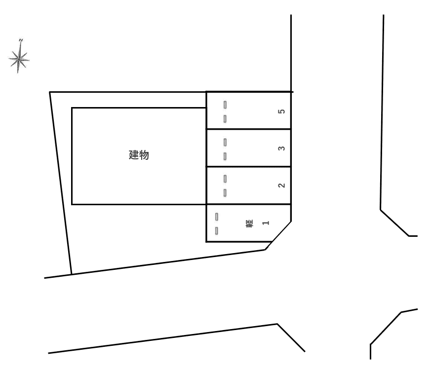 ｃｌａｉｒ ｃｈｅｚ-ｓｏｉの駐車配置図